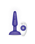 Butt Plug con Telecomando Trio Viola B-Vibe 05882530000 Viola