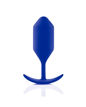 Plug Anale B-Vibe 4 Azzurro Blu Marino