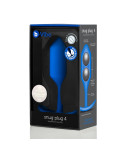 Plug Anale B-Vibe 4 Azzurro Blu Marino