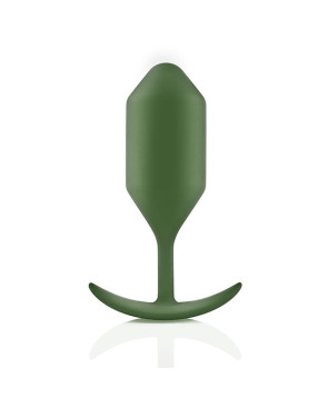 Plug Anale B-Vibe 4 Verde Verde militare