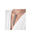 Vibratore Mini Le Wand Necklace Ciondolo Argentato