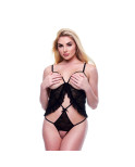 Body Baci Lingerie Peek-a-boo Nero M/L