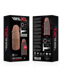 VIRILXL - ESTENSIONE DEL PENE IN SILICONE LIQUIDO V3 MARRONE