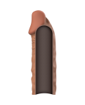 VIRILXL - ESTENSIONE DEL PENE IN SILICONE LIQUIDO V5 MARRONE