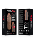 VIRILXL - ESTENSIONE DEL PENE IN SILICONE LIQUIDO V5 MARRONE