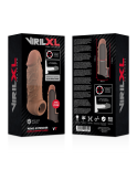 VIRILXL - ESTENSIONE DEL PENE IN SILICONE LIQUIDO V7 MARRONE