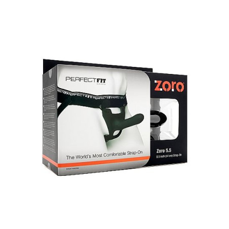 PERFECT FIT BRAND - ZORO STRAP ON 5.5 W S/M CINTURA NERO