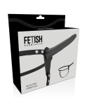 FETISH SUBMISSIVE HARNESS - SILICONE NERO 15 CM