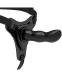 FETISH SUBMISSIVE HARNESS - PUNTO G IN SILICONE NERO 16 CM