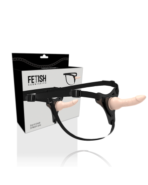 FETISH SUBMISSIVE HARNESS - SILICONE REALISTICO IN CARNE 16CM