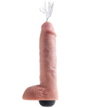 KING COCK - PENE EIACOLATORE NATURALE REALISTICO 27.94 CM