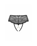 Tanga Obsessive Pearlove Nero XS/S