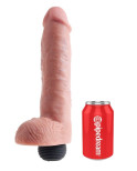 KING COCK - PENE EIACOLATORE NATURALE REALISTICO 27.94 CM