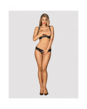 Set di Lingerie Obsessive Luvae Nero S/M