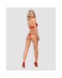 Set di Lingerie Obsessive 838-SET-3 Rosso S/M