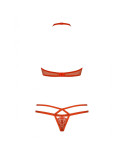 Set di Lingerie Obsessive 838-SET-3 Rosso S/M