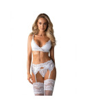 Set di Lingerie con Pizzo Obsessive 810-SEG-2 L/XL