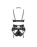 Set di Lingerie Obsessive Alessya Nero XS/S