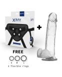 X RAY - IMBRAGATURA + CAZZO CON SFERE 22 CM -O- 4.6 CM