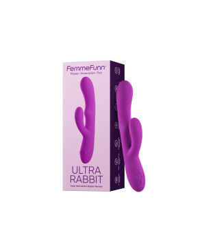 Vibratore Doppia Stimolazione FemmeFunn Ultra Rabbit Viola