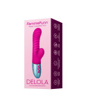 Vibratore Doppia Stimolazione FemmeFunn Delola Rosa