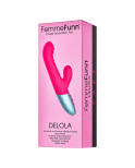 Vibratore Doppia Stimolazione FemmeFunn Delola Rosa