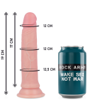 ROCKARMY - IMBRACATURA + DILDO IN SILICONE LIQUIDO PREMIUM AVENGER 19 CM -O- 3.98 CM