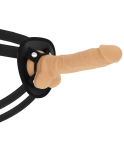 COCK MILLER - IMBRACATURA + COCKSIL ARTICOLABILE DENSIT SILICONE 18 CM