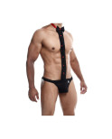 Tanga Mob Eroticwear Nero S/M