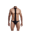 Tanga Mob Eroticwear Nero S/M