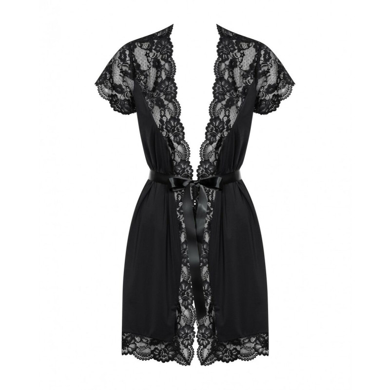 Camice Obsessive PEIGNOIR Nero L/XL