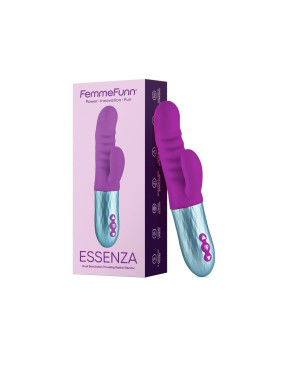 Vibratore Doppia Stimolazione FemmeFunn Essenza Viola