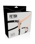 FETISH SUBMISSIVE HARNESS - VIBRATORE IN SILICONE FLESH 15 CM