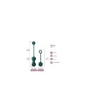 Kit d'Allenamento Weighted Kegel Magic Motion Duo Verde