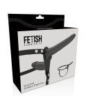 FETISH SUBMISSIVE HARNESS - DOPPIA PENETRAZIONE NERA