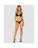 Set di Lingerie Obsessive Nero M/L