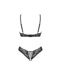 Set di Lingerie Obsessive Nero M/L