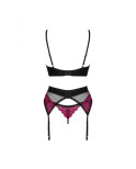 Set di Lingerie Obsessive Nero M/L