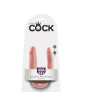 KING COCK - DILDO DOPPIA PENETRAZIONE 12.7 CM NATURALE