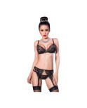 Set di Lingerie Chilirose Nero XL