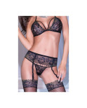 Set di Lingerie Chilirose Nero L/XL