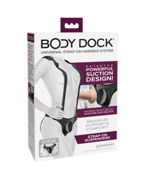 PIPEDREAMS - BODY DOCK BRETELLE STRAP-ON