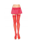 LEG AVENUE - COLLANT ROSSO CON TOP IN PIZZO