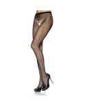 LEG AVENUE - SLIP IN NYLON CON APERTURA AL CAVALLO NERO