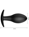 PRETTY LOVE - PLUG ANALE ANCORANTE IN SILICONE 8.5 CM NERO