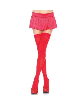 LEG AVENUE - CALZAMAGLIA IN NYLON ROSSO