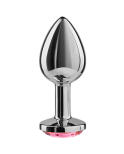 SECRETPLAY - PLUG ANALE ALLUMINIO FUCSIA 7 CM